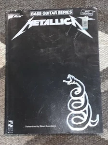 METALLICA Black - Bass Guitar Series TAB Music Book - Cherry Lane Music - Picture 1 of 4