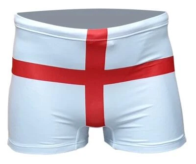 ACCLAIM England St George Sports Fit Flag Boxer Style Swimming Trunks Mens 2025 - Image 1 of 4