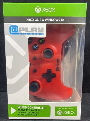 Power A Enhanced Wired Controller for Xbox One and Windows 10 - Red - Image 1 of 4