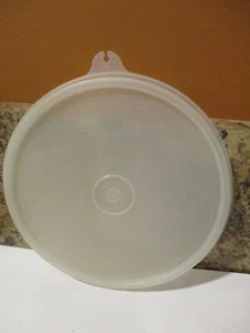 Tupperware USA Dichtung durchsichtig rund Ersatz 6" "C" Tab Deckel nur #227 - Bild 1 von 3