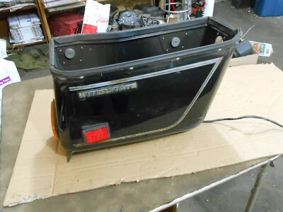 HONDA 1100 Gold Wing GL1100 Interestatal 1980 80 Sillín derecho Bolsa Equipaje Fondo Foto 1 de 4