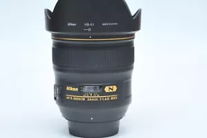Nikon AF-S FX NIKKOR 24mm f/1.4G ED Wide-Angle Prime Lens *EX*606472 - Picture 1 of 4