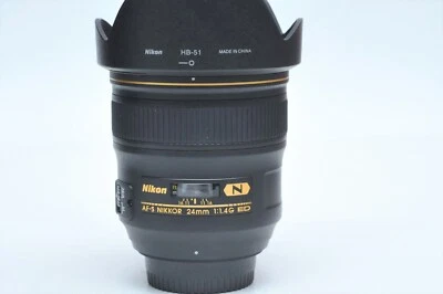 Nikon AF-S FX NIKKOR 24mm f/1.4G ED Wide-Angle Prime Lens *EX*606472 - Image 1 of 4