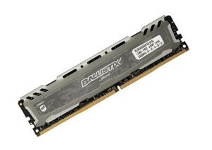 Crucial Ballistix Gaming 4GB DDR4 PC4-19200 (DDR4-2400) Memory (BLS4G4D240FSB) - Picture 1 of 3