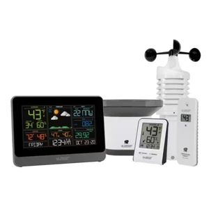 La Crosse Home Weather Station Indoor/Outdoor Wi-Fi Professional w/ 6 Sensor - Picture 1 of 12
