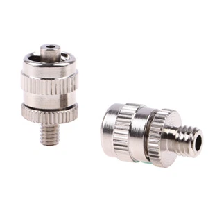 M4 M5 M6 M8 filettatura vite ottone nichelato siringa metallo Luer Lock adattatore-v - Foto 1 di 15