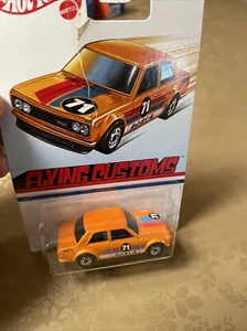 HOT WHEELS VHTF 2020 FLYING CUSTOMS SERIES 71 DATSUN 510 - Picture 1 of 4