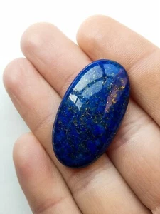 Lazuli Lapis Gemstone Oval Shape Handmade Beautiful Gemstone - Picture 1 of 4
