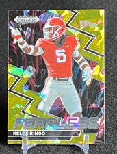 2023 Panini Prizm Draft Picks Kelee Ringo Fearless Gold Ice