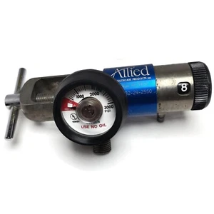 Allied HealthCare 50 PSI Oxygen Regulator. (1/00). PN:32-29-2550 - Picture 1 of 9