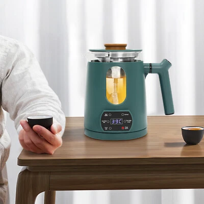 27oz Green Temperature Control Corded Electric Tea Kettle 600W Water Boiler - Image 1 of 4