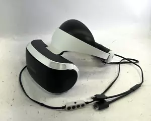 Sony PlayStation VR PS4 Virtual Reality Headset ONLY CUH-ZVR1 PSVR NOT TESTED - Picture 1 of 17