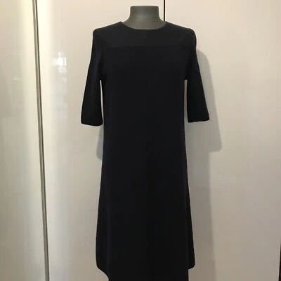 Vestido Agnona Azul Lana Y Cachemira Talla: It 40, Reino Unido 10 Foto 1 de 4