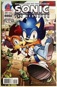 SONIC The HEDGEHOG Comic Book #222 April 2011 First Edition Bagged ~ Boarded NEW - Picture 1 of 3