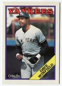 1988 O-Pee-Chee OPC #89 Dave Winfield New York Yankees - Foto 1 di 2