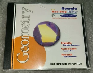 Holt GEOMETRY One Stop Planner Cd Rom Georgia - Picture 1 of 4