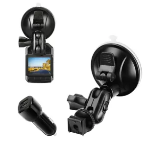 BOBLOV Car Suction Cup for KJ21 Body Camera Dash Camera Car Mount & Car Charger - Picture 1 of 12