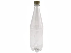 Botellas y tapones de rosca de plástico PET transparente de 1 litro (paquete de 24) - cerveza casera vino - Imagen 1 de 2