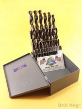 Drill Hog® 25 Pc Metric Drill Bit Set HI-Molybdenum M7 MM 100% Lifetime Warranty