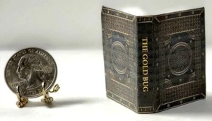 MINIATURBUCH THE GOLD-BUG EDGAR ALLAN POE PLAYSCALE BARBIE IM MASSSTAB 1:6 - Bild 1 von 4