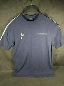 Vtg Official 1999 San Antonio Spurs NBA Championship Shirt Sz XL Navy Blue Clean - Picture 1 of 9