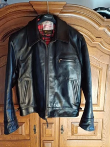 Lederjacke Highwayman Gr. 48 - Bild 1 von 2