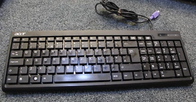 ACER Qwerty NORDIC ACER SK-9611 SK9611, KB.PS20B.151 port PS/2 - Image 1 of 4