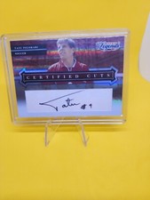 2008 DONRUSS SPORTS LEGENDS TATU PECORARI CUT SIGNATURE 31/40