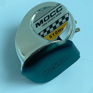 Chrome 128dB Horn For Harley Road Glide King Street Glide Touring Softail Dyna - Picture 1 of 9