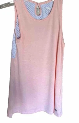 Vestido sin mangas deportivo rosa Marika para niñas talla mediana baile ropa informal al aire libre Foto 1 de 4