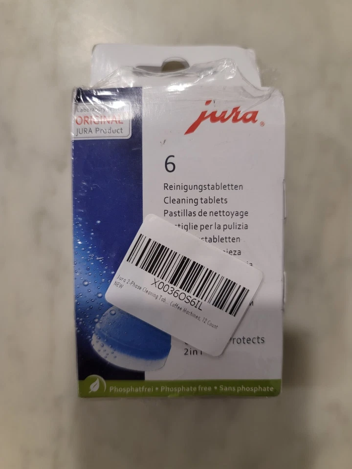 Jura Cleaning Tablets For JURA Coffee & Expresso Centers 12 Count 2 pack
