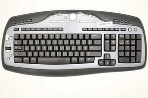 TECLADO INALÁMBRICO LOGITECH MX3000 MX 3000 MULTIMEDIA INALÁMBRICO Sin receptor USB - Imagen 1 de 2