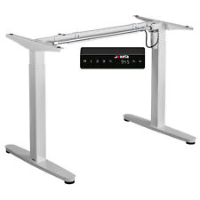 EXETA Tischgestell Arbeitstisch weiß Schreibtisch elektrisch höhenverstellbar