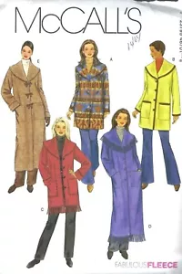 McCalls Schnittmuster 4670 Jacke Mantel Winter lang kurz Misses Gr. L-XL - Bild 1 von 2