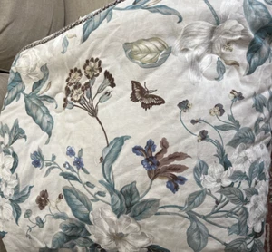 Waverly Garden Images WILLIAMSBURG MAGNOLIA Reversible KING Comforter - Picture 1 of 12