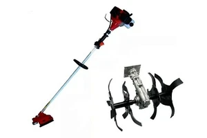 Decespugliatore/Tagliaerba/Rasaeraba/Motore 2 tempi a scoppio 52 cc più zappetta - Foto 1 di 2