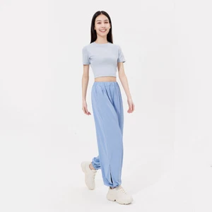 OhSunny Women Wide Leg Pants Sun Protection UPF 50+ Oversize Loose Streetwears - Picture 1 of 20