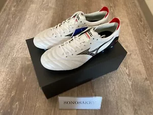 MIZUNO MORELIA NEO IV JAPAN P1GA2330 09 superweiße Perle × schwarz neu im Karton - Bild 1 von 5