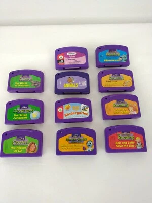 Leap Pad Leapfrog Explorer Games Learning Cartridges Good Condition Lot Of 11 - Image 1 of 2