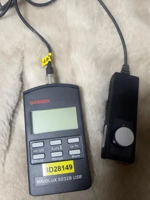 Medidor de luz USB #MOQU Gossen MAVOLUX 5032B USADO 1 pieza Foto 1 de 4