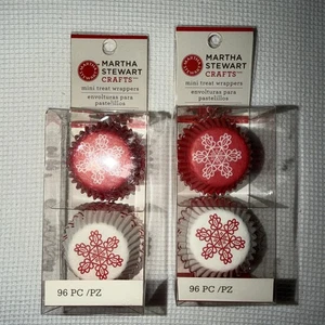 Envolvedores de magdalenas mini golosinas artesanales Martha Stewart 2 paquetes nuevos - Imagen 1 de 11