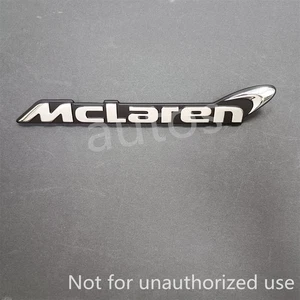2017-2023 MCLAREN GT 720S Rear Bumper Badge Emblem  Nameplate 1226AD191SP - Picture 1 of 5