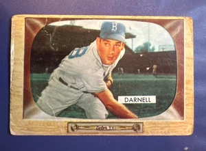 1955 BOWMAN #39 BOB DARNELL RC BROOKLYN DODGERS PITCHER  *FREE SHIPPING* - Picture 1 of 2