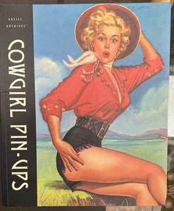 "COWGIRL PIN-UPS"  ~ (2002) ~  14 SEXY PIN-UPS / ART PRINTS / POSTER BOOK AS NEW - Bild 1 von 8