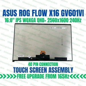 B160QAN02.Q Touch 2560X1600 Glossy LED Asus Rog Flow X16 - Picture 1 of 10