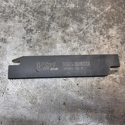 Valenite VCut Plus VH101 32 6 32mm 1.26" Parte Corte VIMC 4 Inserto de Carburo Foto 1 de 4