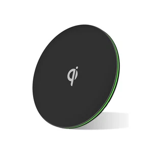 Chargeur sans fil 15W Qi Charging - Chargeur sans fil Qi Chargeur rapide - Noir - Photo 1 sur 6