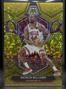 2023-24 Panini Mosaic #183 Patrick Williams Fast Break Gold #/10 - Picture 1 of 2