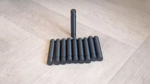 Star Wars Cosplay Boba Fett Mandalorian Rounds Shells Raw 3d Printed Kit - Picture 1 of 3