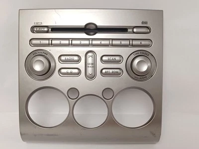 Audio Equipment Radio Control Face Plate 1 CD-MP3 Fits 09 GALANT 1582036 - Image 1 of 4